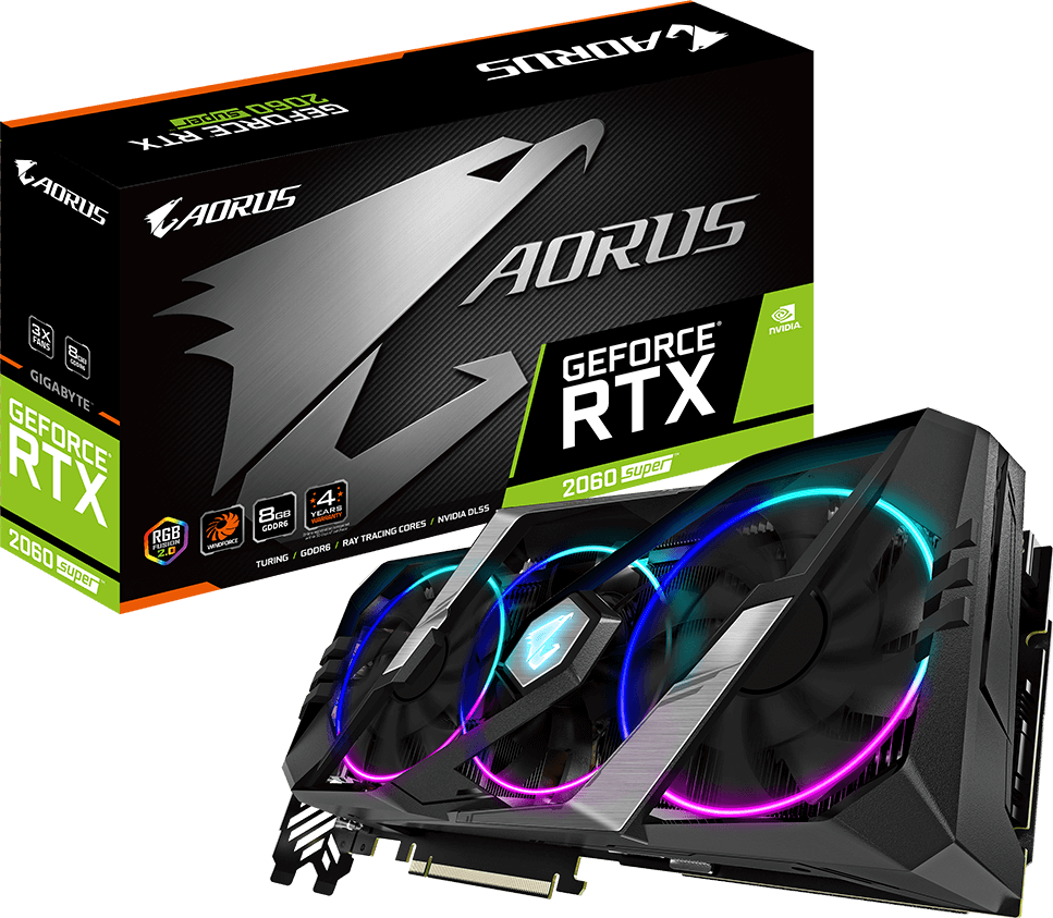 AORUS GeForce RTX 2060 SUPER 8G (Rev. 2.0)