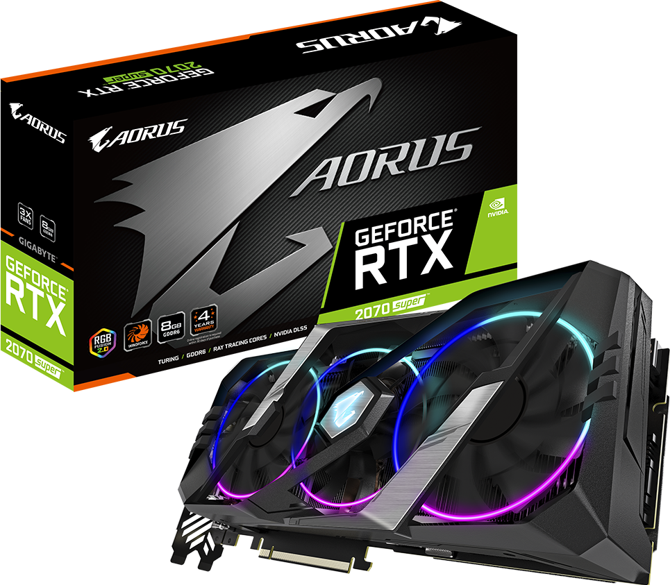 AORUS GeForce RTX 2070 SUPER 8G (Rev. 2.0)