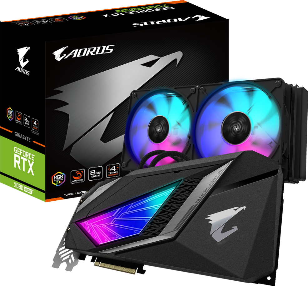AORUS GeForce RTX 2080 SUPER WATERFORCE 8G