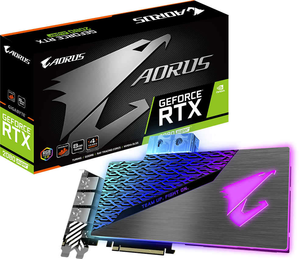 AORUS GeForce RTX 2080 SUPER WATERFORCE WB 8G