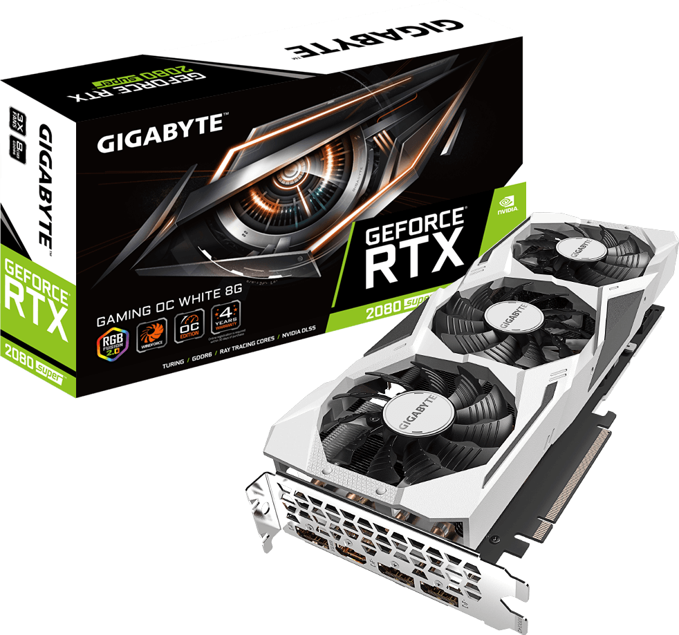 GeForce RTX 2080 SUPER GAMING OC WHITE 8G