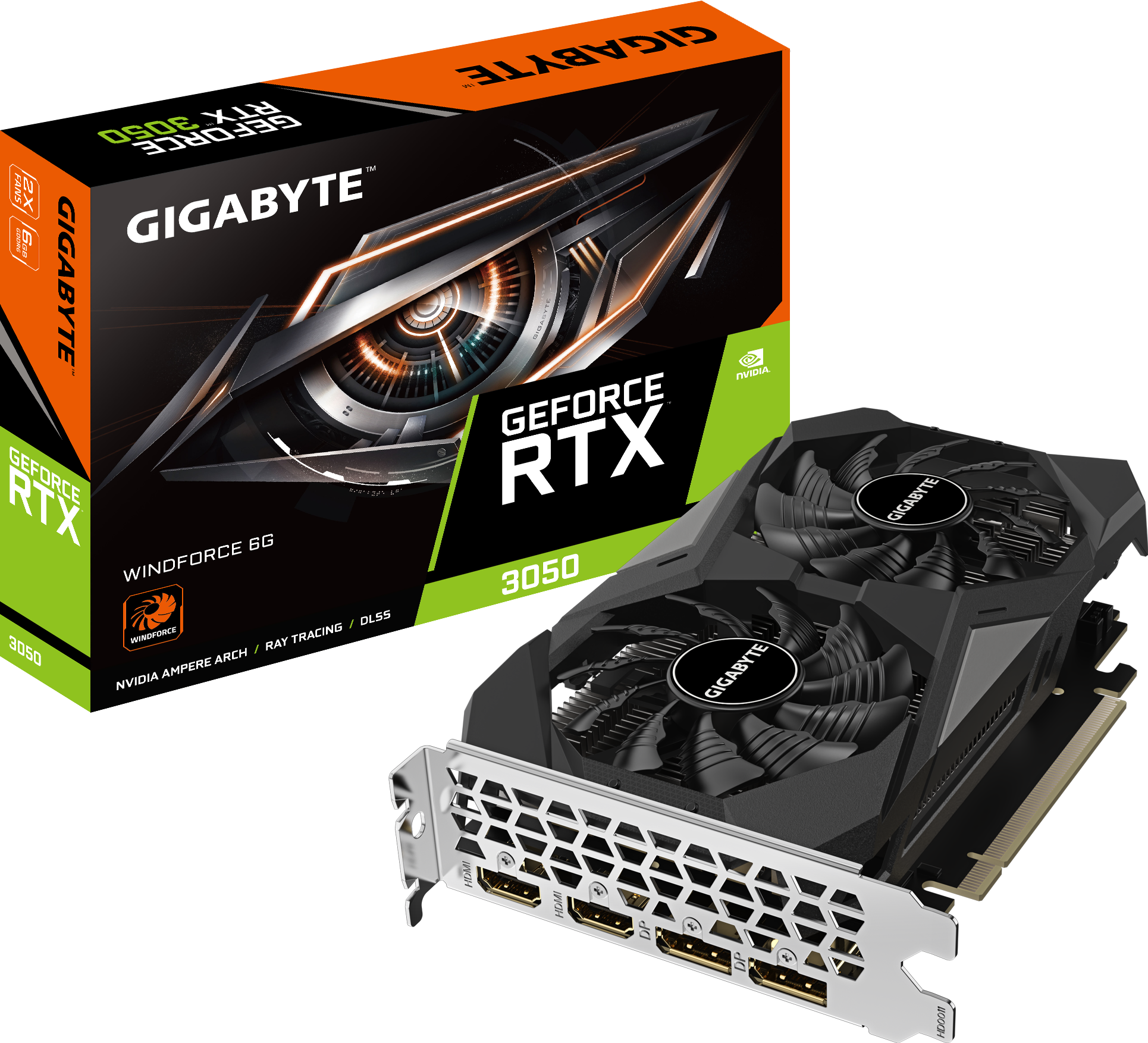 GeForce RTX 3050 WINDFORCE 6G