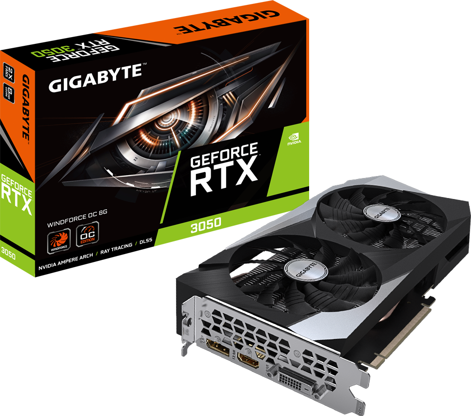 GeForce RTX 3050 WINDFORCE OC 8G