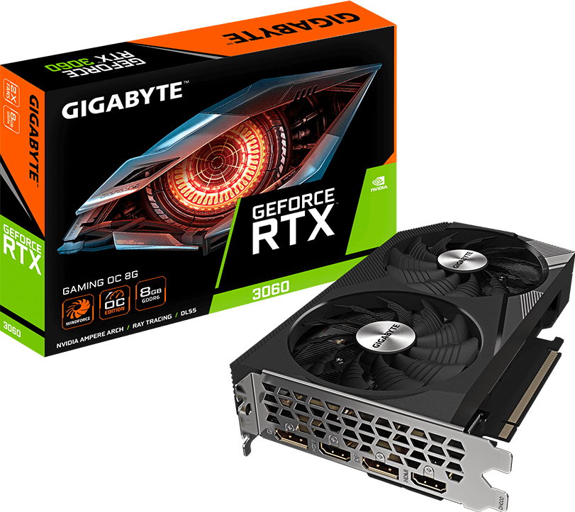GeForce RTX 3060 GAMING OC 8G (Rev. 2.0)
