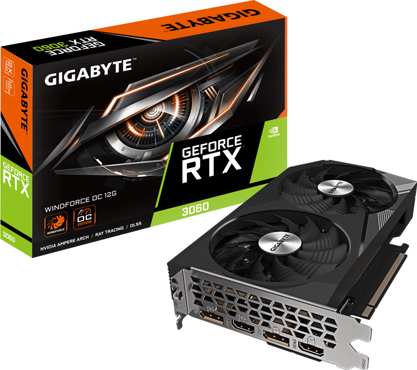 GeForce RTX 3060 WINDFORCE OC 12G (Rev. 2.0)