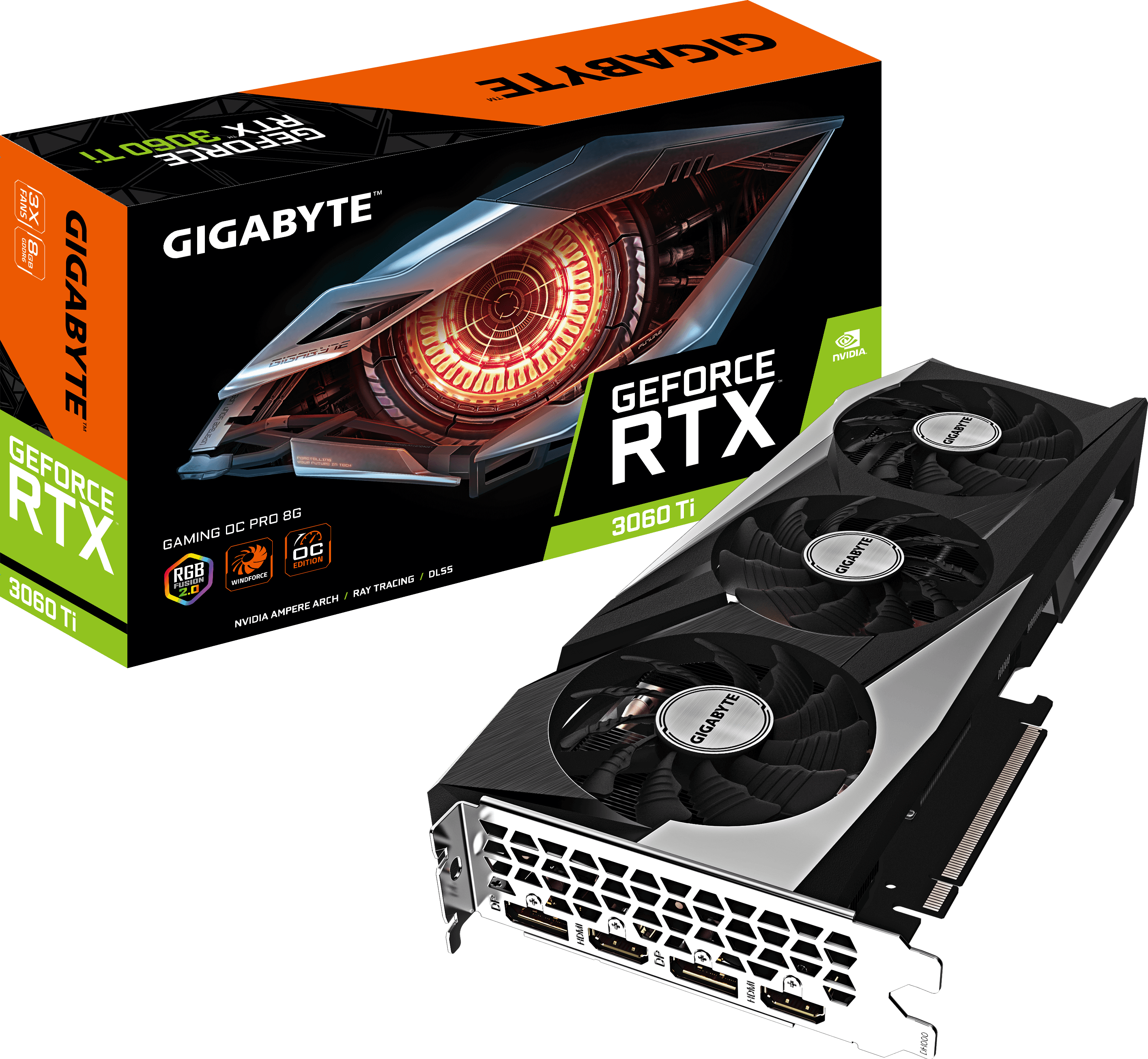 GeForce RTX 3060 Ti GAMING OC PRO 8G (Rev. 2.0)