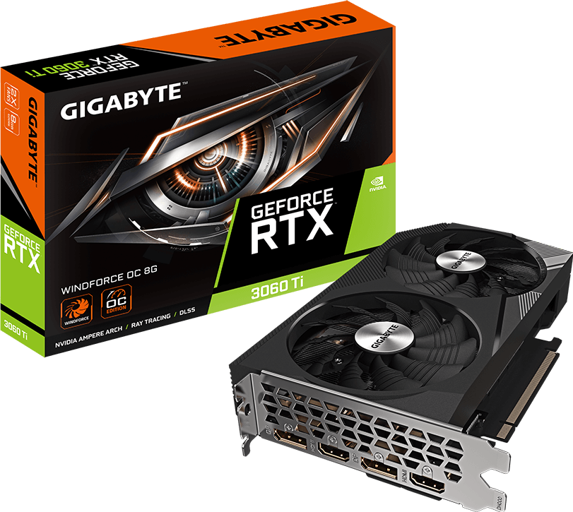 GeForce RTX 3060 Ti WINDFORCE OC 8G (Rev. 2.0)