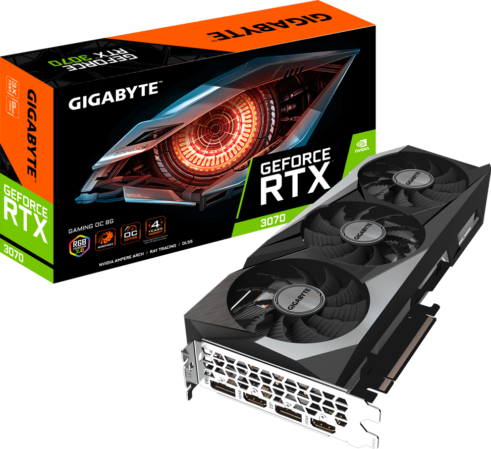 GeForce RTX 3070 GAMING OC 8G (Rev. 2.0)
