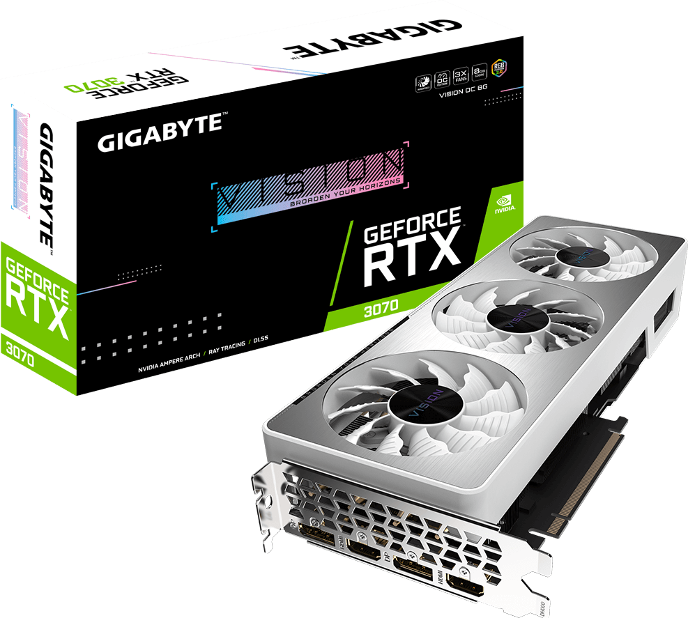 GeForce RTX 3070 VISION OC 8G (Rev. 2.0)