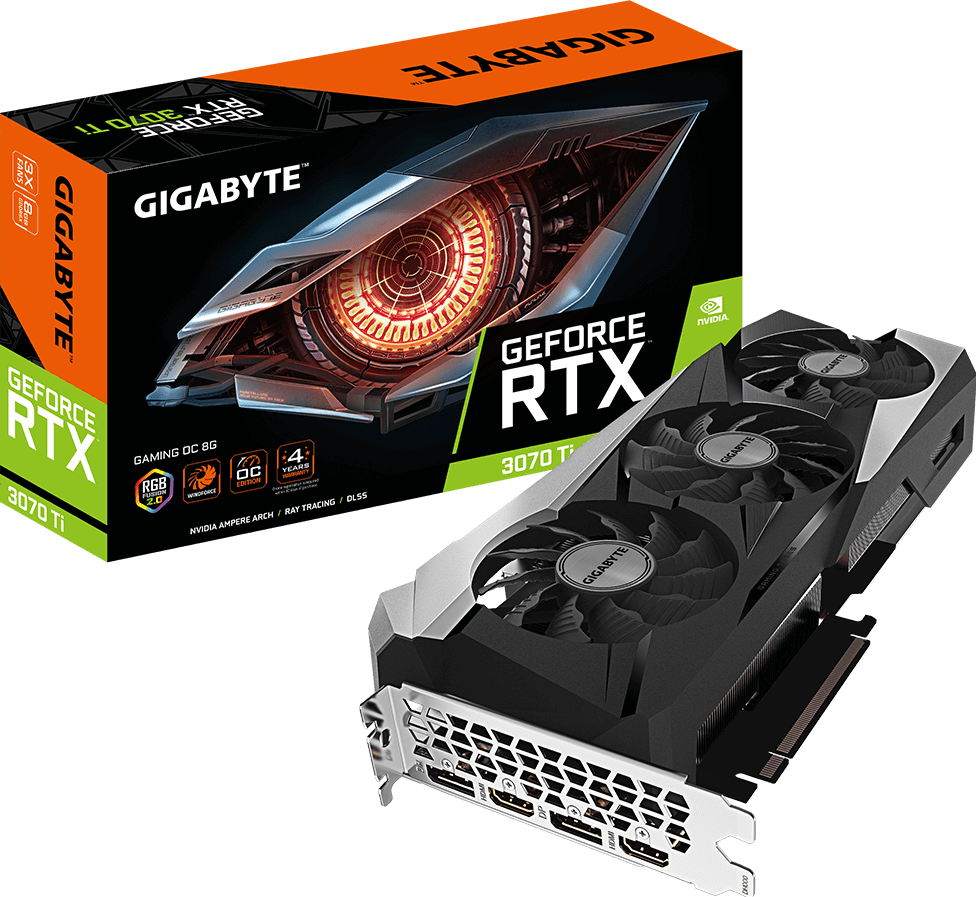 GeForce RTX 3070 Ti GAMING OC 8G (Rev. 1.0)