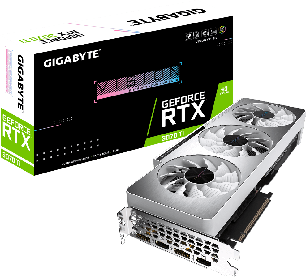 GeForce RTX 3070 Ti VISION OC 8G