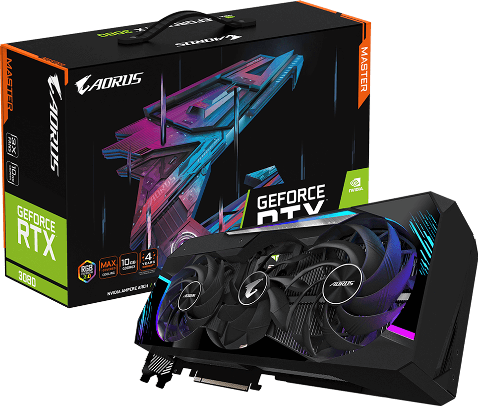 AORUS GeForce RTX 3080 MASTER 10G (Rev. 3.0)