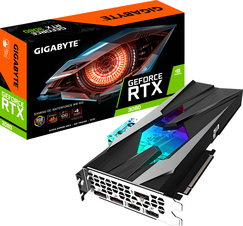 GeForce RTX 3080 GAMING OC WATERFORCE WB 10G (Rev. 2.0)