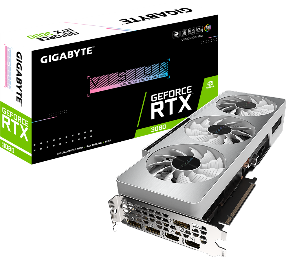 GeForce RTX 3080 VISION OC 10G (Rev. 2.0)