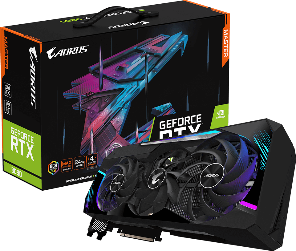 AORUS GeForce RTX 3090 MASTER 24G (Rev. 2.0)