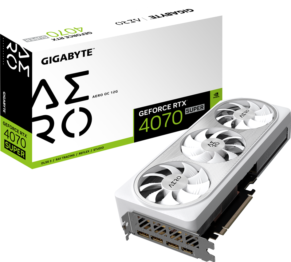 GeForce RTX 4070 SUPER AERO OC 12G