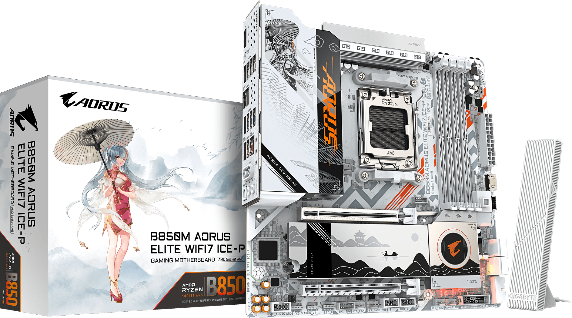 B850M AORUS ELITE WIFI7 ICE-P