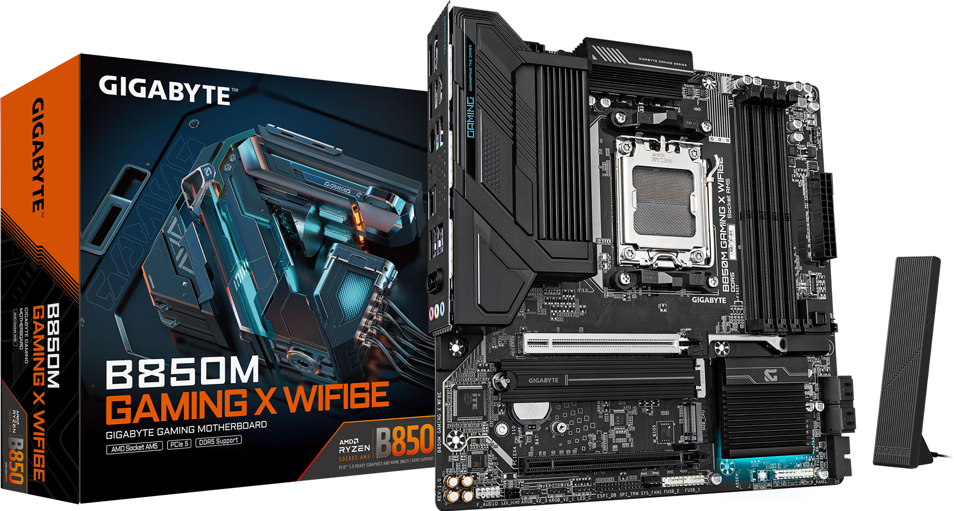 B850M GAMING X WIFI6E (Rev. 1.0)