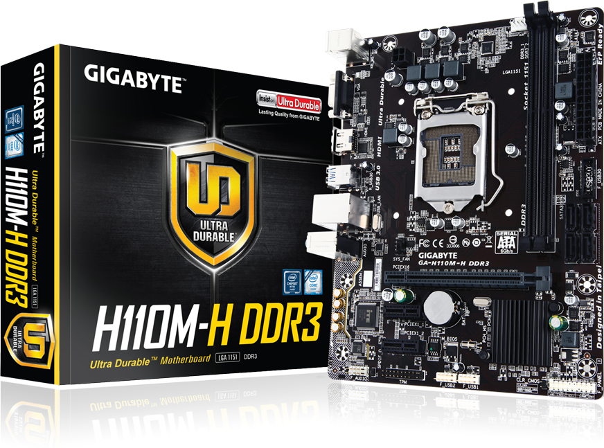 GA-H110M-H DDR3 (Rev. 1.0)