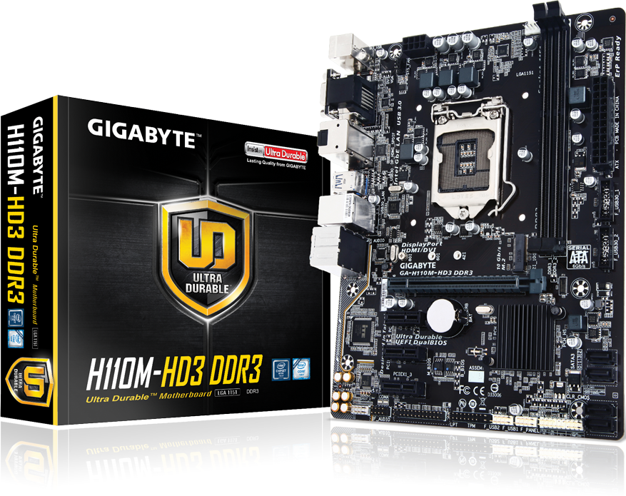GA-H110M-HD3 DDR3 (Rev. 1.0)