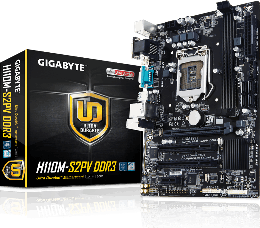 GA-H110M-S2PV DDR3 (Rev. 1.0)