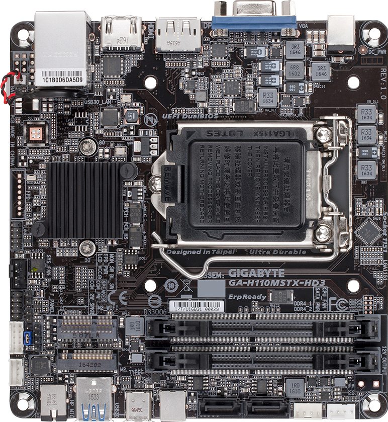 GA-H110MSTX-HD3 (Rev. 1.0)