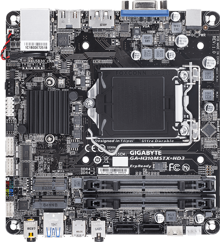 GA-H310MSTX-HD3 (Rev. 1.0)